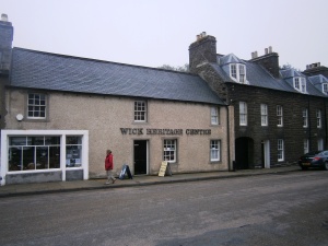 Wick heritage centre in Pulteneytown by the fish harbour. Enthusistically run by the locals and winner of several awards.
