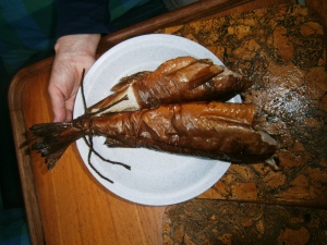 Arbroath Smokies - traditionally smoked at Spinks in Arbroath and absolutely delicious