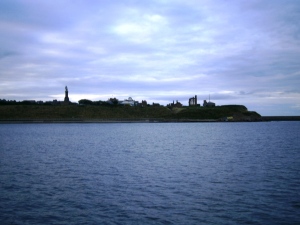 The entrance to the Tyne at Tynemouth has some fine landmarks, including the ruins of Tynemouth Monastery and the statue of Admiral Collingwood, Nelson's second in command at Trafalgar and Tyneside's most famous son of the sea.