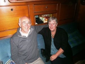 Philip and Lorna laughton met up with us at Whitby.