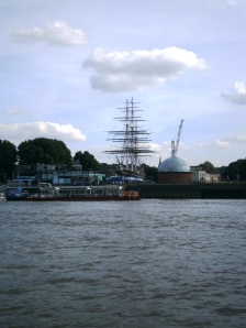 The Cutty sark, now happily restored to her former glory after the disastrous fire. We saw where she was built earlier this trip at Dumbarton, now we have seen the end of the story.